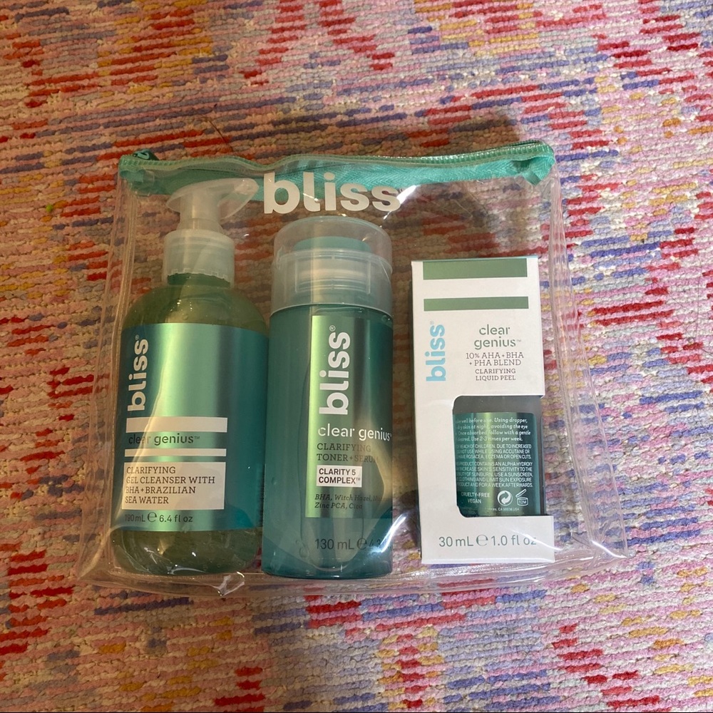 Bliss Clear Genius Skincare Collection